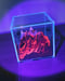 Image of CUSTOM COMMISSIONED sculpted CUBE PAINTING