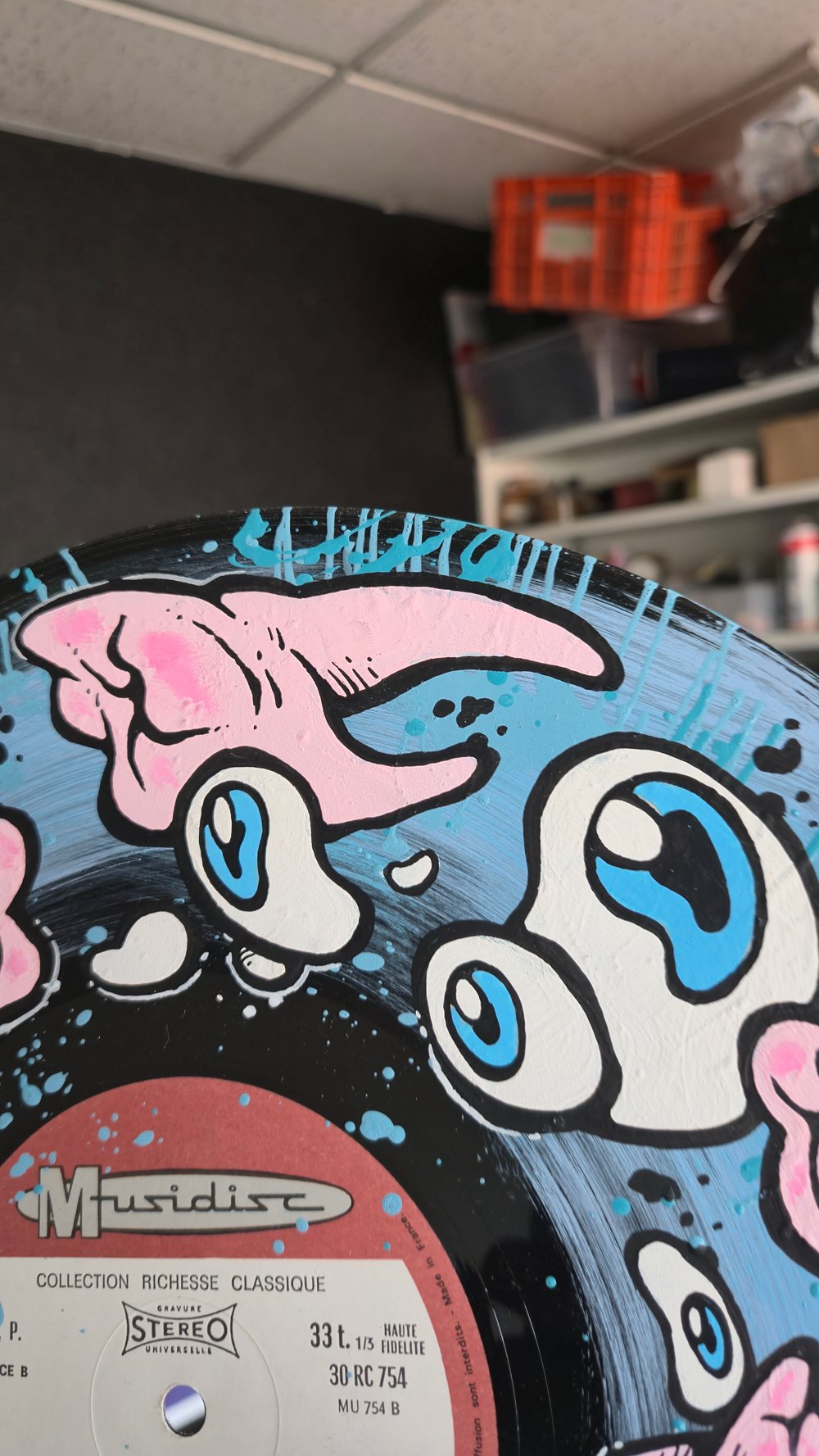 Vinyle custom : dent pour dent