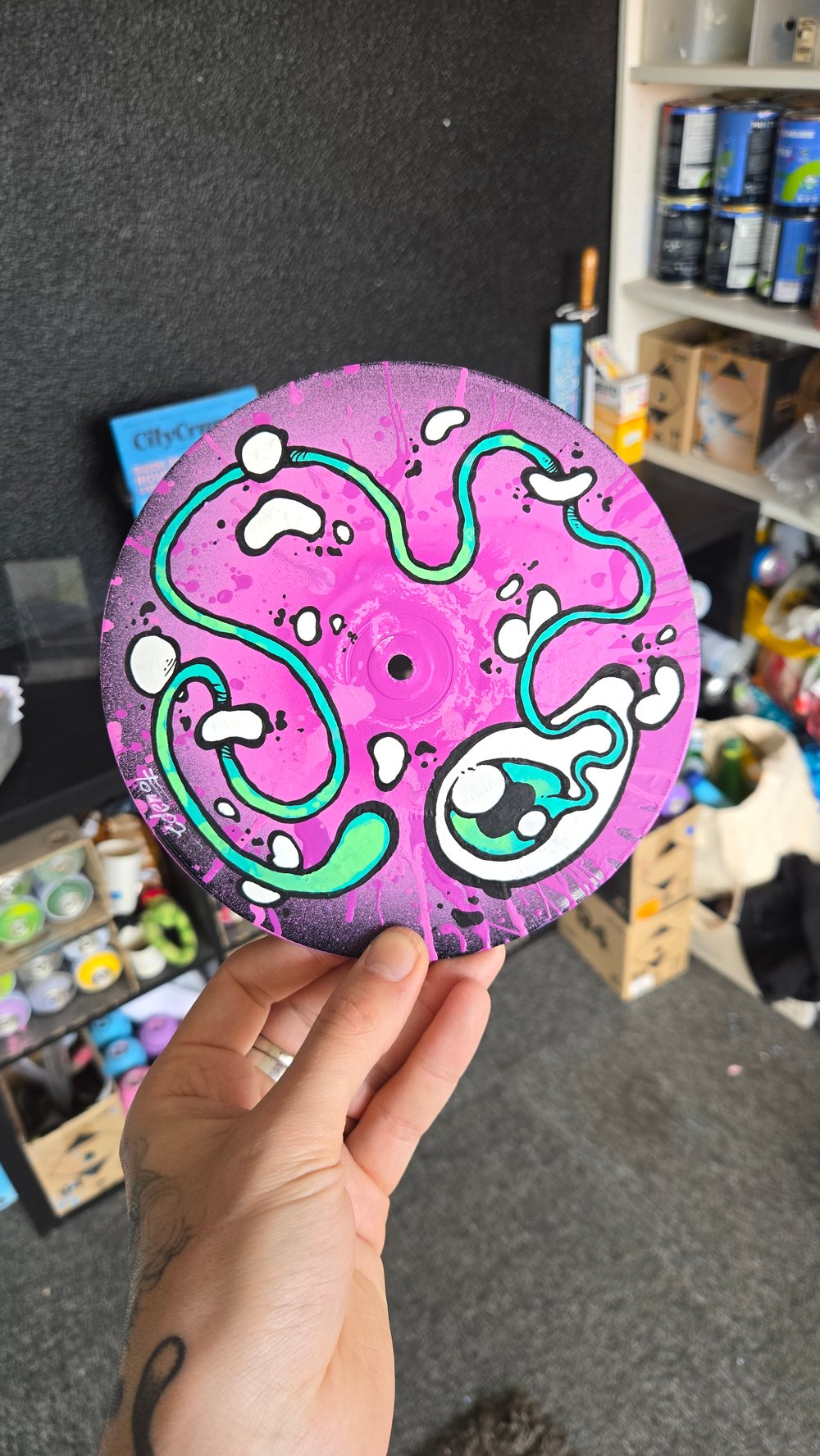 Vinyle custom : neuneuye 1