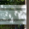 Sichtschutzfolie für Fenster und Glastüren mit Muster