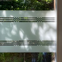 Image 2 of Sichtschutzfolie für Fenster und Glastüren mit Muster
