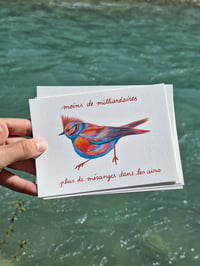 Image 4 of CARTES POSTALES OISEAUX - LOT DE 6