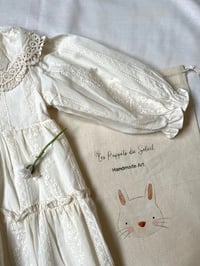 Image 5 of Vintage Lace Baby Dress Off-white