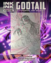 Image 1 of Original Art Published Cover: MARVEL RIVALS IGNITE GODTAIL EXCLUSIVE// Thikyo Godtail 