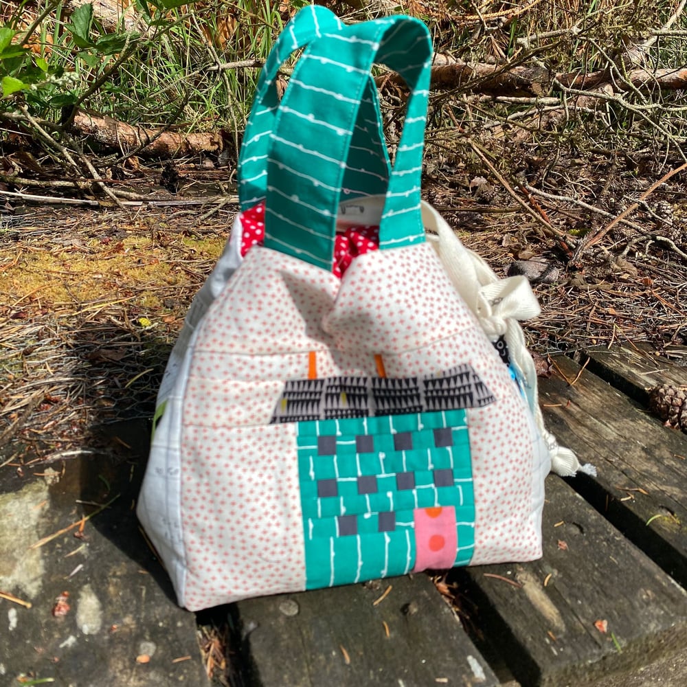 Image of Drawstring Bucket Bag PDF Pattern