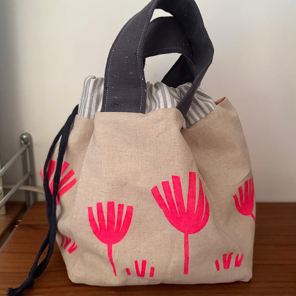 Image of Drawstring Bucket Bag PDF Pattern
