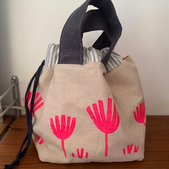 Image of Drawstring Bucket Bag PDF Pattern