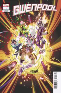 Image 3 of Original Art Published Cover: GWENPOOL #1 1:25 GODTAIL VARIANT// Thikyo Godtail 