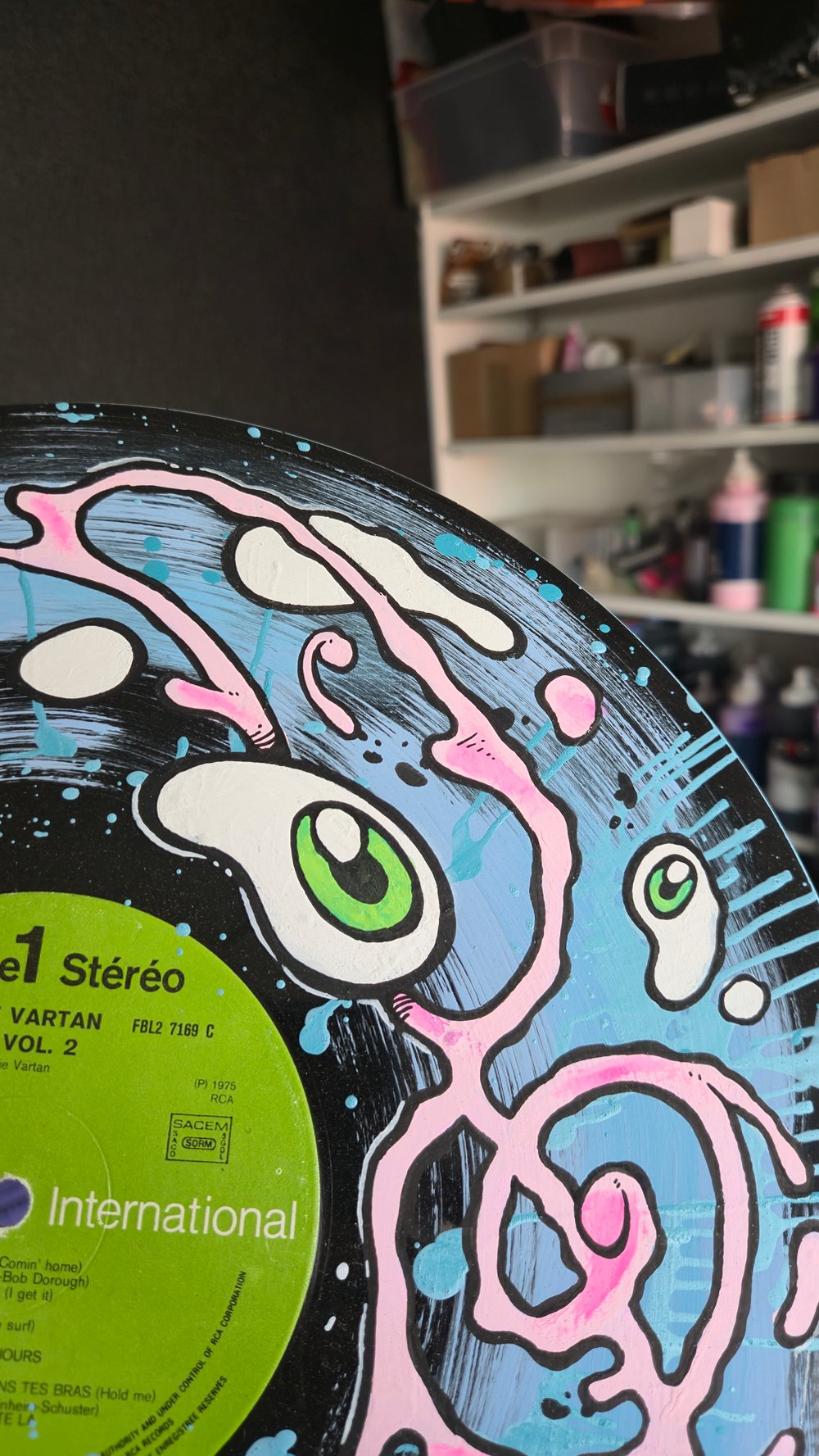 Vinyle custom : musique !