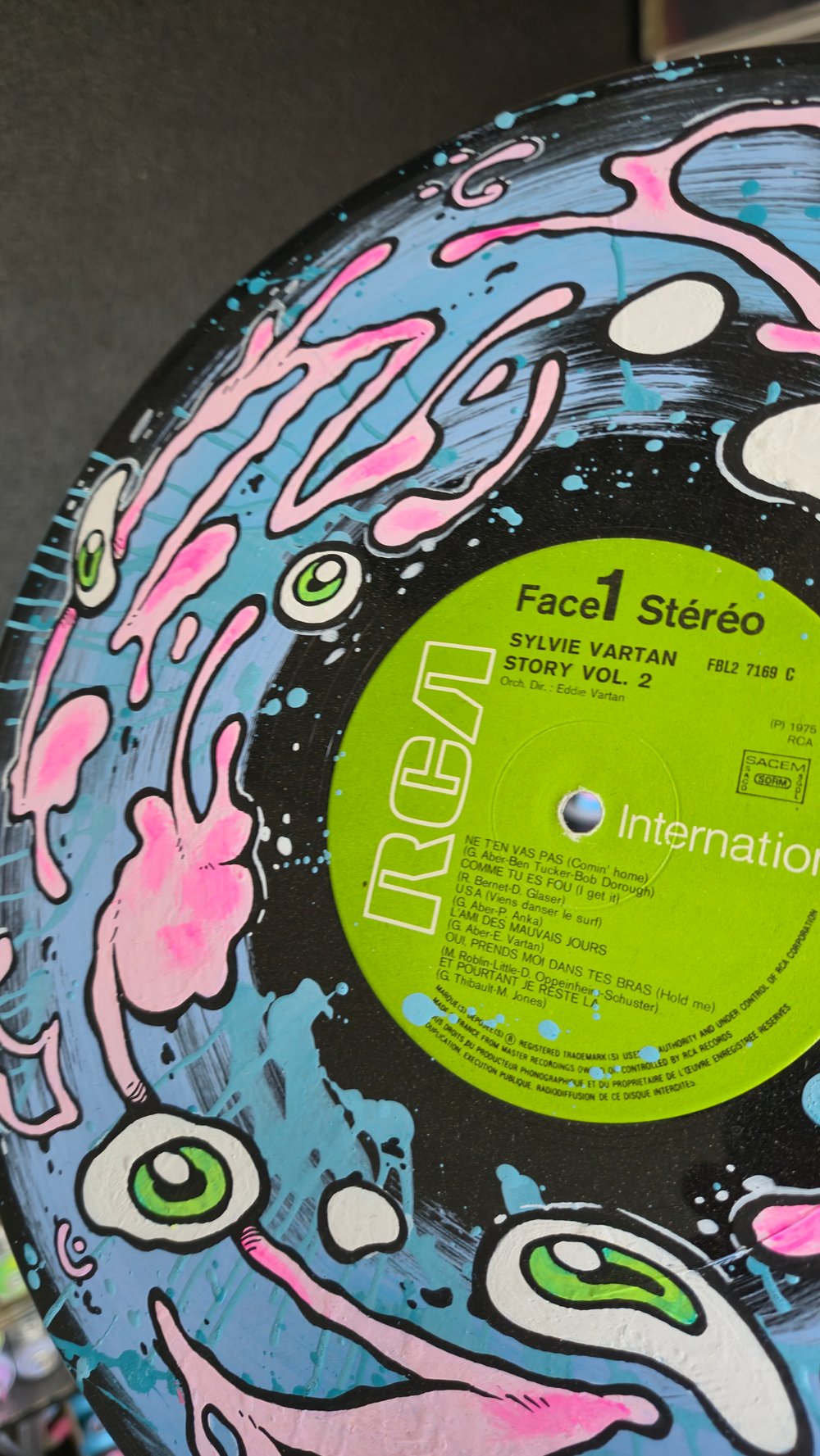 Vinyle custom : musique !