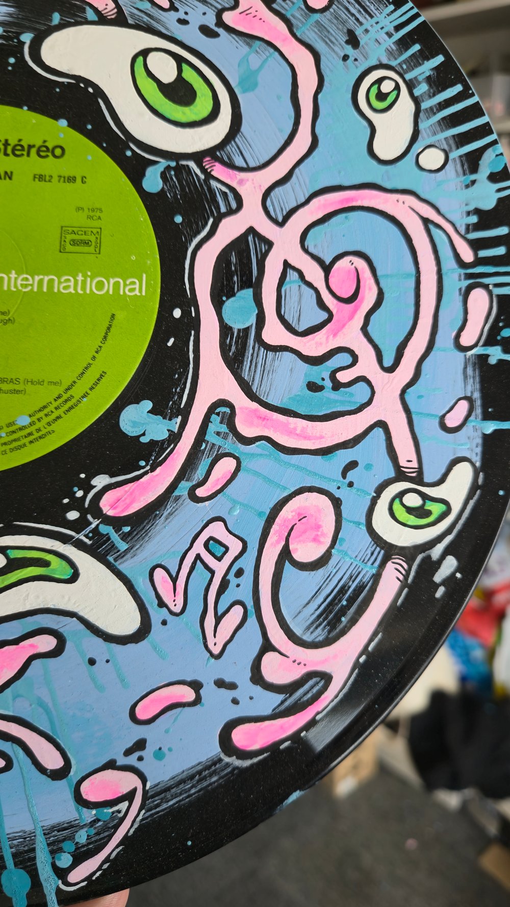 Vinyle custom : musique !