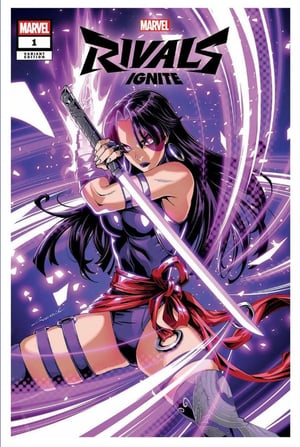 Image of Original Art Published Cover: MARVEL RIVALS IGNITE GODTAIL EXCLUSIVE// Thikyo Godtail 