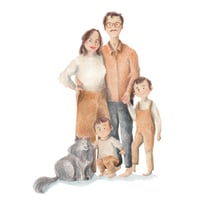 Image 2 of Portrait de famille - version numérique Jpeg et Pdf