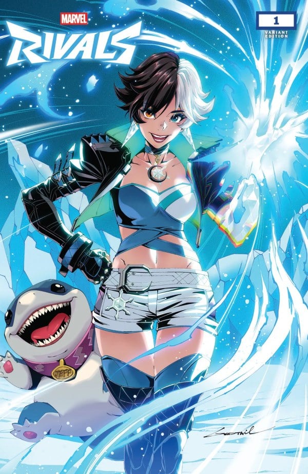 Rivals Ignite #1 Limited Godtail アメコミリーフ Original Art Published Cover: MARVEL RIVALS IGNITE GODTAIL