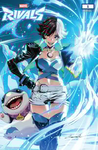 Image 2 of Original Art Published Cover: Marvel Rivals #1 Godtail Variant // Thikyo Godtail 