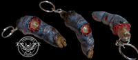Image 3 of Severed Zombie Finger Keychain/Ornament 