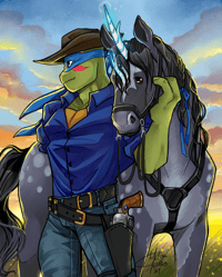 PREORDER: Yeehaw Peepaw an Kodachi Print