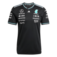 Image 1 of Mercedes - AMG Petronas Formula One Team Driver Jersey Authentic, Black Large