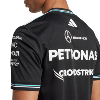 Image 2 of Mercedes - AMG Petronas Formula One Team Driver Jersey Authentic, Black Large