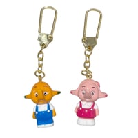 Image 2 of Sato-chan & satoko-Chan (japan) - mini keychain