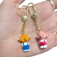 Image 3 of Sato-chan & satoko-Chan (japan) - mini keychain