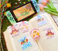 Image 1 of ACNH [Keychain + Bookmarks & Stickers]