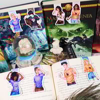 Image 1 of Heroes of Olympus [Notebook + Bookmarks & stickers ]