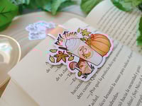 Image 2 of  Pumpkin spice latte [Bookmark & Sticker]