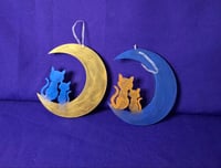 Image 3 of Hanging resin art (painted)