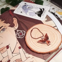 Image 4 of Clockwork angel [Necklace + Keychain + Bookmark & sticker]