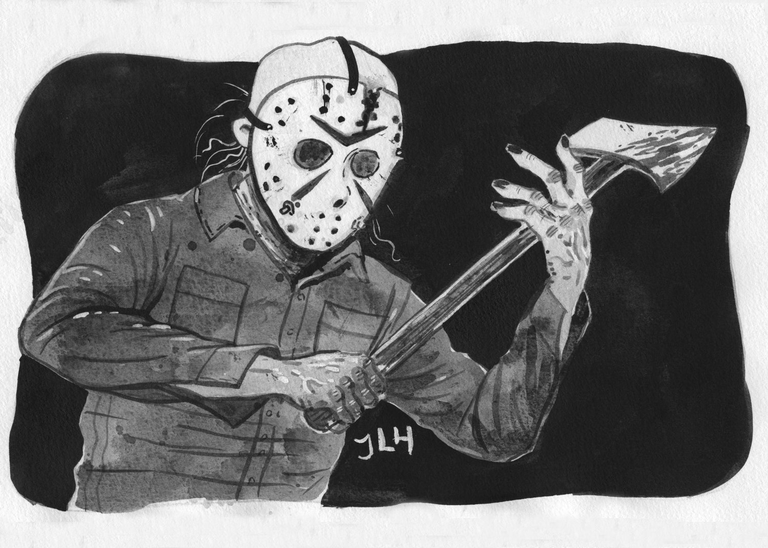 Friday the 13th Part 3 Jason Voorhees Print