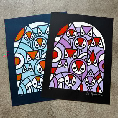 Image of Owls at Dusk & Dawn Fine Art Prints