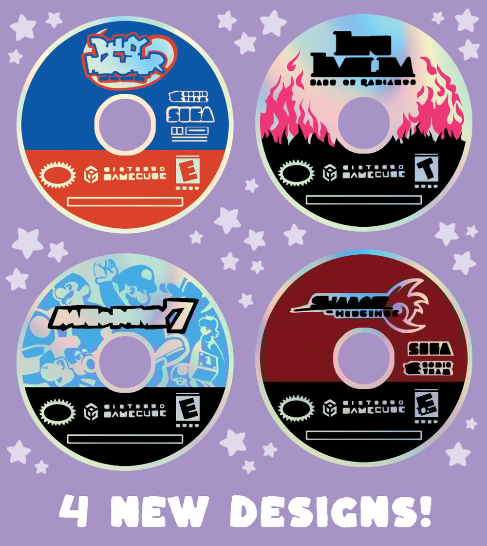 Gamecube Rainbow Charms/Pins PREORDERS