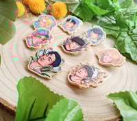 Image 9 of Stray kids & SKZOO [Wooden pin + stickers / Bookmarks]