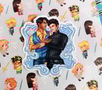 Image 5 of Malec Shadowhunters  [Keychain + Sticker & Bookmark]