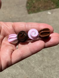 Image 1 of Chocolate hair clip