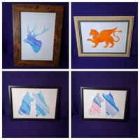 Image 3 of Watercolour paintings (large)