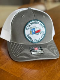 Charcoal Pie Flag Patch Trucker Hat