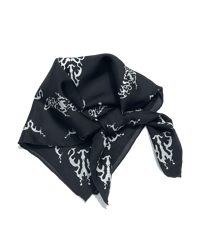 Image 1 of Brain Scarf Black