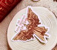 Image 5 of Clockwork angel [Necklace + Keychain + Bookmark & sticker]