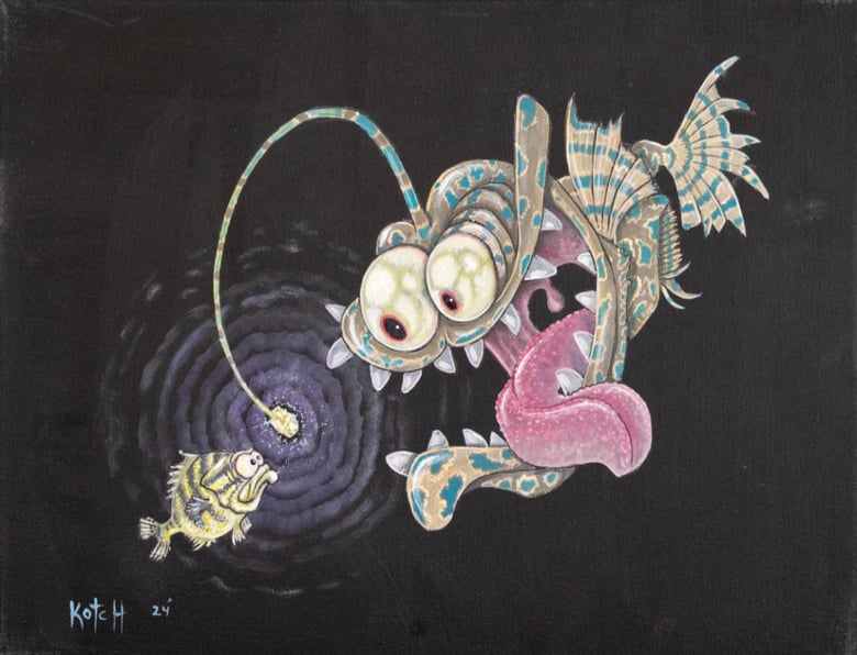 Image of " crazy anglerfish "