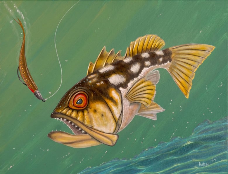 Image of "Fluke off"