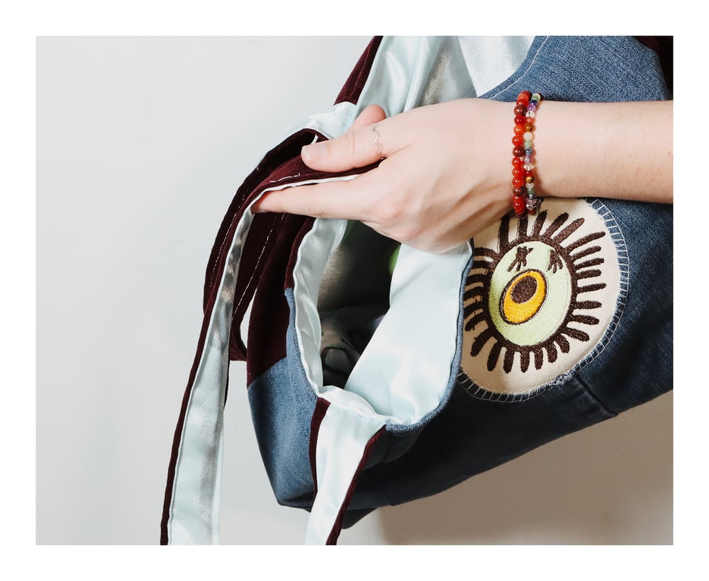 Love Bug Denim Bag