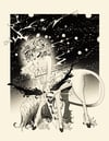 Haelan Centaur Riso Print