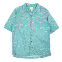 Image 1 of Vintage 90s LL Bean Fish Print Shirt 