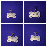 Image 3 of Bone shaped collar tags