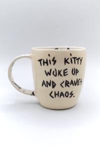 Image 3 of this kitty woke up and craves chaos too