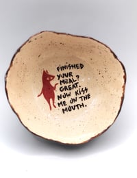 Image 1 of Kiss me on the mouth bowl 3
