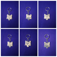 Image 3 of Fox head keyrings