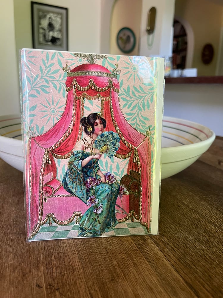 Image of Vintage Boho Greeting Cards Contd. (Blank)